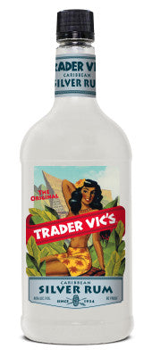 Trader Vics Silver Rum 80 Proof