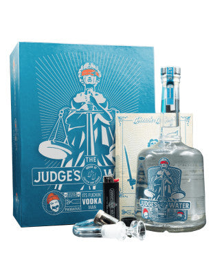 Cheech & Chong The Judge's Water vodka with Pipe Kit