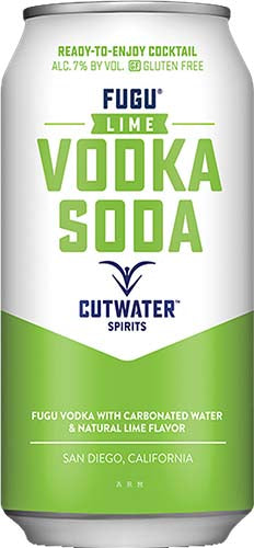 CUTWATER VODKA SODA 4PK CANS