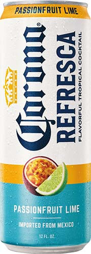 CORONA REFRESCA PASSIONFRUIT LIME 6 PK CAN