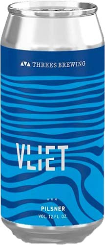 THREE 3'S VLIET PILSNER 4 PK CANS