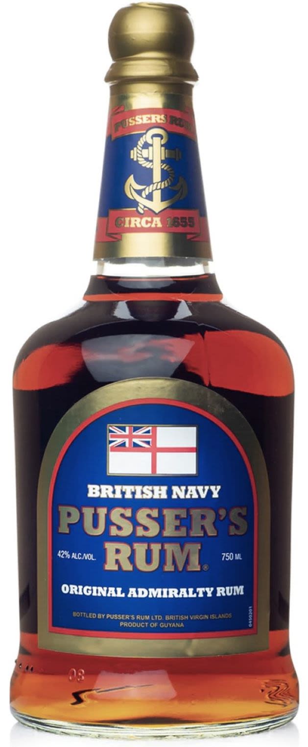 Pussers British Navy Rum Blue Label 95.5º (Virgin Islands) | Liquor Cave