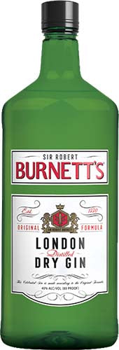 BURNETTS GIN