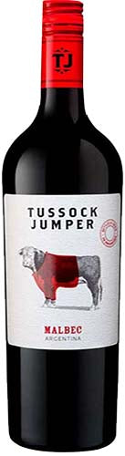 TUSSOCK JUMPER ORGANIC MALBEC
