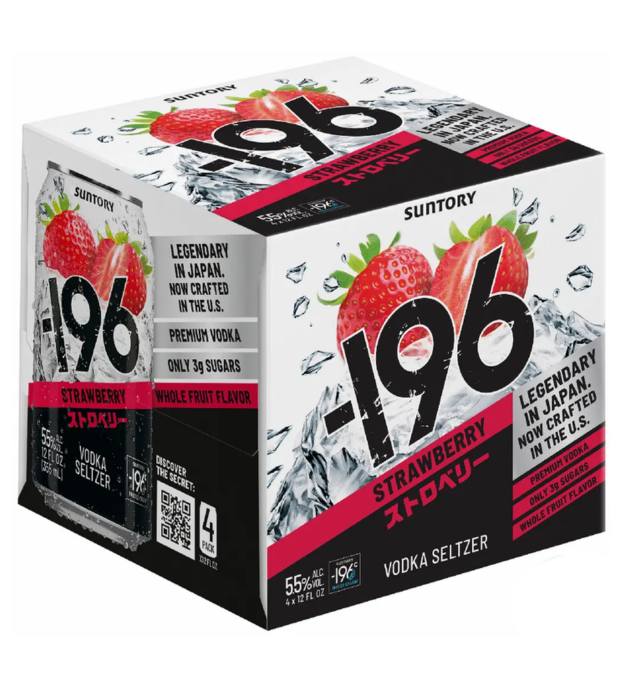 196 Strawberry Vodka Soda