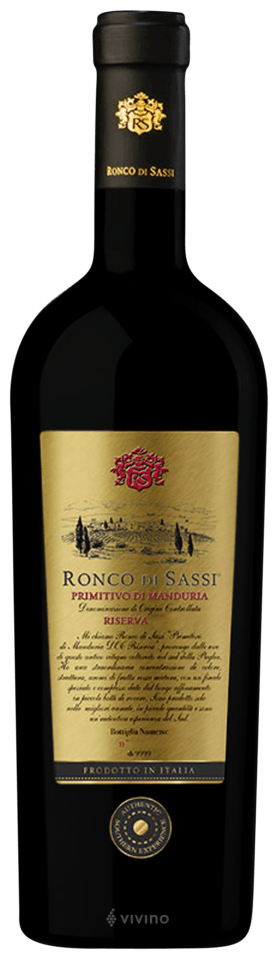 Ronco Di Sassi Primitivo Malbec Blend 2024
