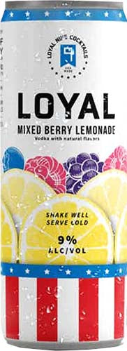 Loyal Nine Mixedberry Lemonade 4Pk