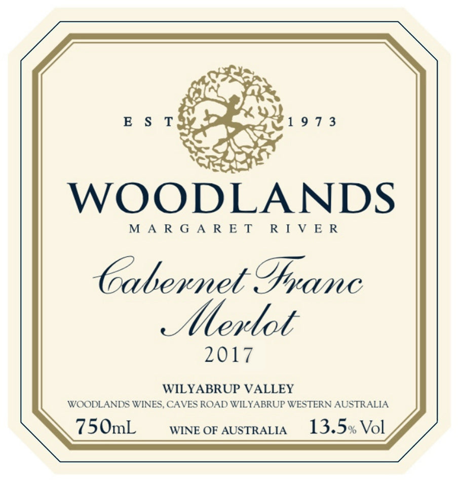 Woodlands Wines Cabernet Franc Merlot Wilyabrup Valley, Liquor Cave