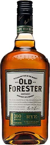 OLD FORESTER RYE