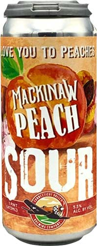 CONNECTICUT VALLEY MACKINA PEACH 4PK CANS