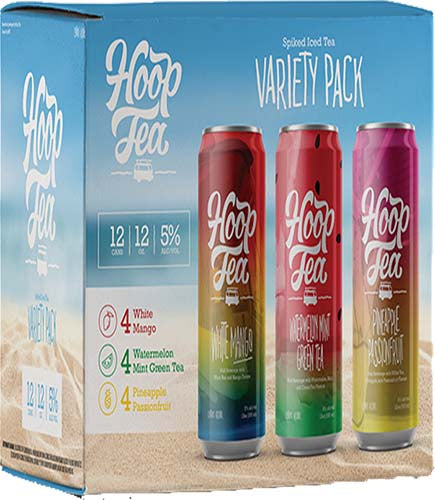 HOOP VARIETY TEA 12PK
