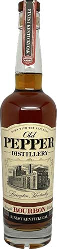 OLD PEPPER BOURBON BOTTLED IN BOND
