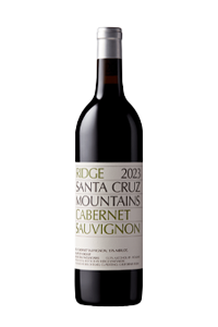 Ridge Cabernet Sauvignon Santa Cruz Mountains
