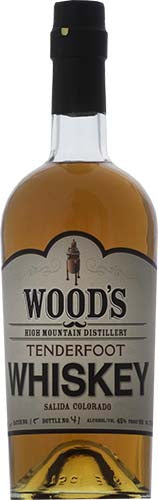 WOOD'S TENDERFOOT AMERICAN MALT WHISKEY