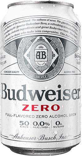 BUD ZERO 12 PK BOTTLES