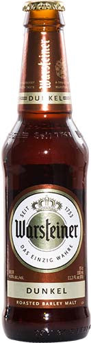 WARSTEINER DUNKEL 6 PACK BOTTLES