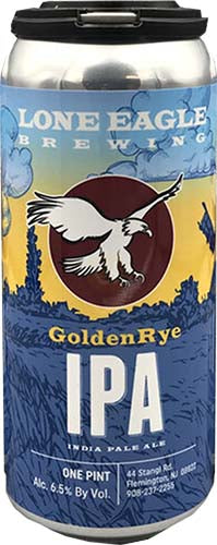 LONE EAGLE GOLDENRYE IPA