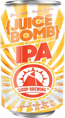 Sloop Brewing Ddh Juice Bomb Bomb 4Pk