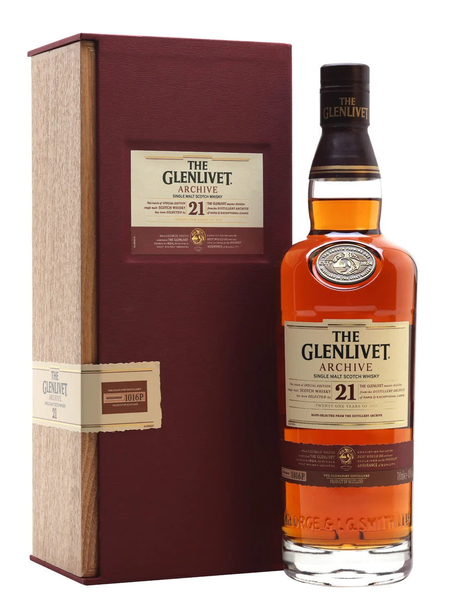The Glenlivet Scotch 21 Yr. 86º