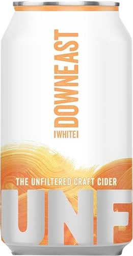 DOWNEAST WHITE 4 PACK CANS