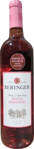 BERINGER SPARKLING WHITE ZIN