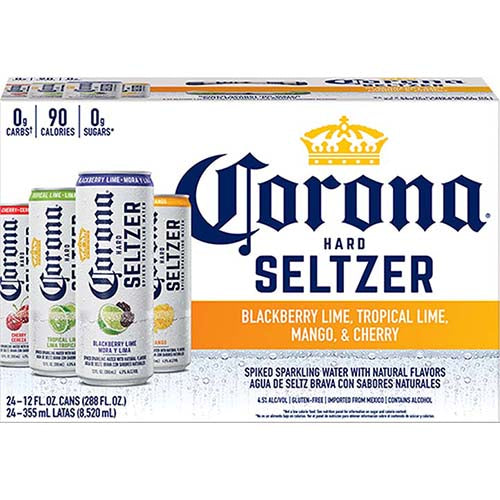 CORONA SELTZERS VARIETY PK 24PK