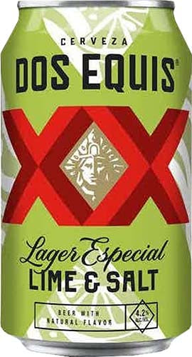 DOS EQUIS LIME & SALT 6PK CANS