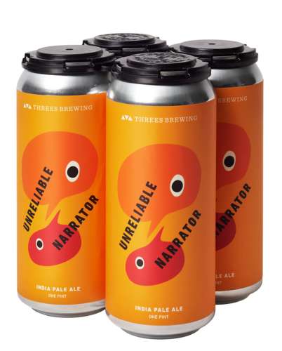3 THREES UNRELIABLE NARRATOR 4PK CANS