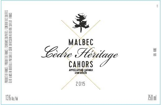 Château du Cèdre Cahors Malbec Cèdre Héritage, Liquor Cave