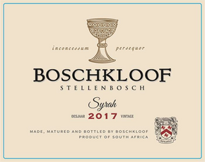 Boschkloof Syrah Stellenbosch, Liquor Cave