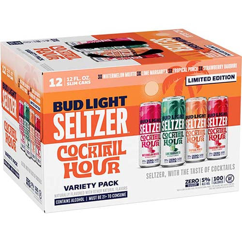 BUD SELTZER SANGRIA SPLASH 12 PK CANS