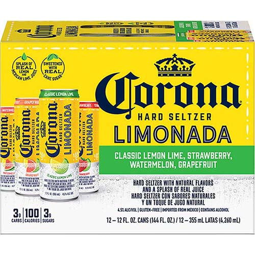 CORONA SELTZERS LIMONADA 12PK