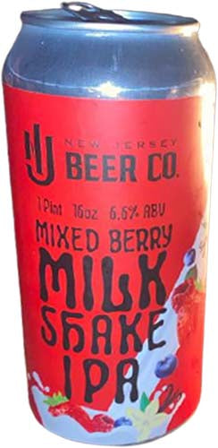 NJ MIXED BERRY MILKSHAKE 4PK CANS