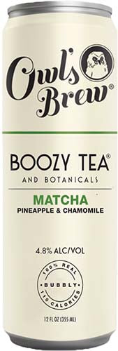 Owl Brew Matcha 6Pk Can