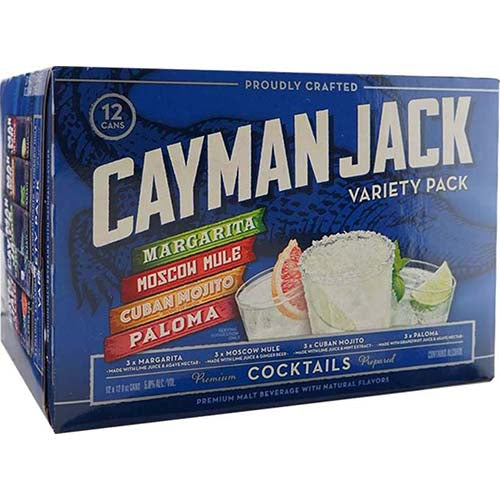 CAYMAN JACK VARIETY 12PK