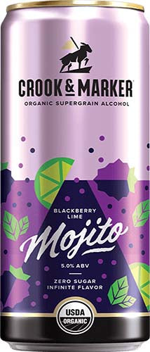 CROOK & MARKER BLACKBERRY 8 PK CANS