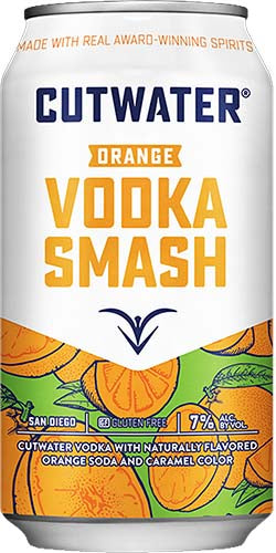 CUTWATER ORANGE VODKA SMASH 4PK CANS