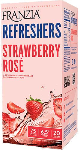 FRANZIA REFRESHERS STRAWBERRY