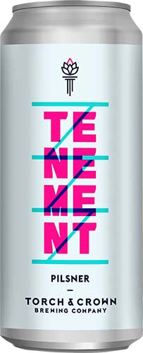 TORCH & CROWN PILSNER 4PK CANS