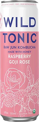 Wild Tonic Raspberry 4Pk Cans