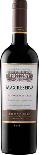 ERRAZURIZ MAX CABERNET SAUVIGNON RESERVA RED
