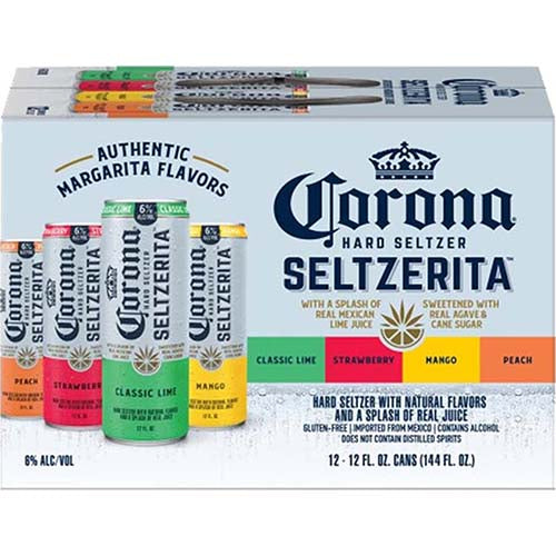 CORONA SELTZERITA VARIETY PACK 12 PK CAN