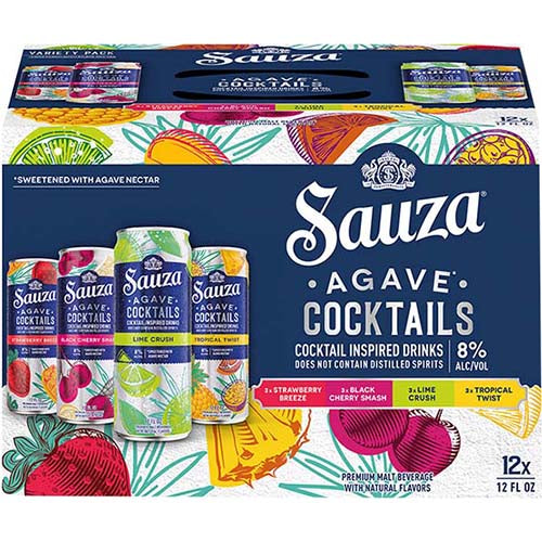 SAUZA COCKTAILS 12PK