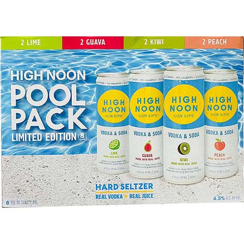 HIGH NOON VARIETY POOLPACK 8PK