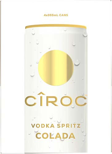 CIROC SPRITZ COLADA 4PK CANS