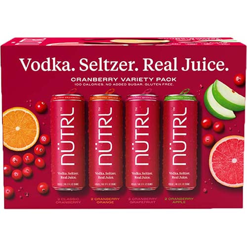 NUTRL CRANBERRY VARIETY12PK