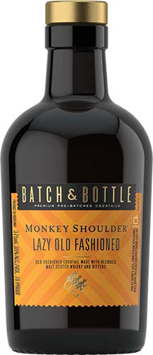 BATCH & BOTTLE MONKEY SHOULDER LAZY OLD FASHIONED