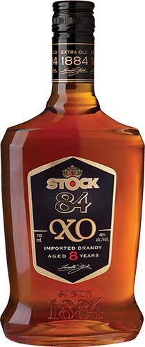 STOCK BRANDY 84 XO 8 YRS