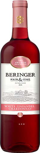 BERINGER WHITE ZINFANDEL CHARDONNAY