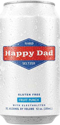 Happy Dad Fruit Punch12Pk Variety Can